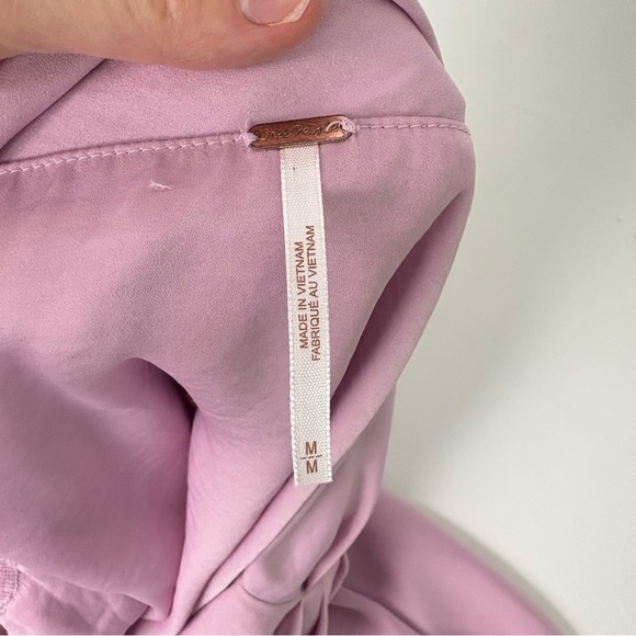 Free People Womens Jenna Off Shoulder Top Orchid - Picture 5 of 7